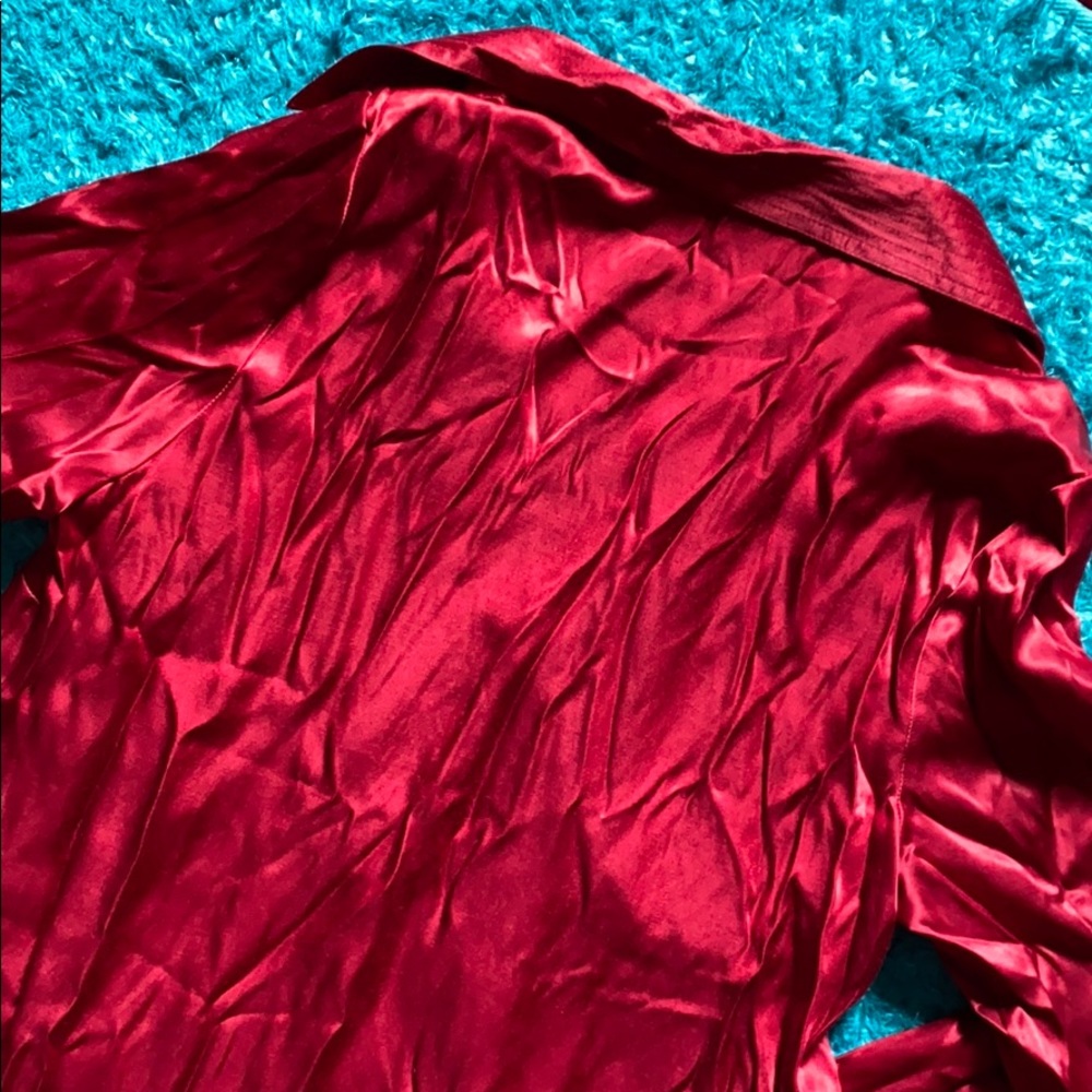 Ruby vintage glossy button down shirt - Picture 8 of 11